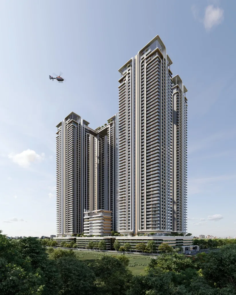 Neopolis Layout 3 & 4 BHK Luxury Flats For Sale in Kokapet, Hyderabad - The Cascades ...